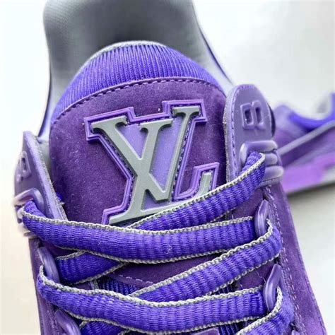 louis vuitton sneaker purple|Louis Vuitton shoes pink.